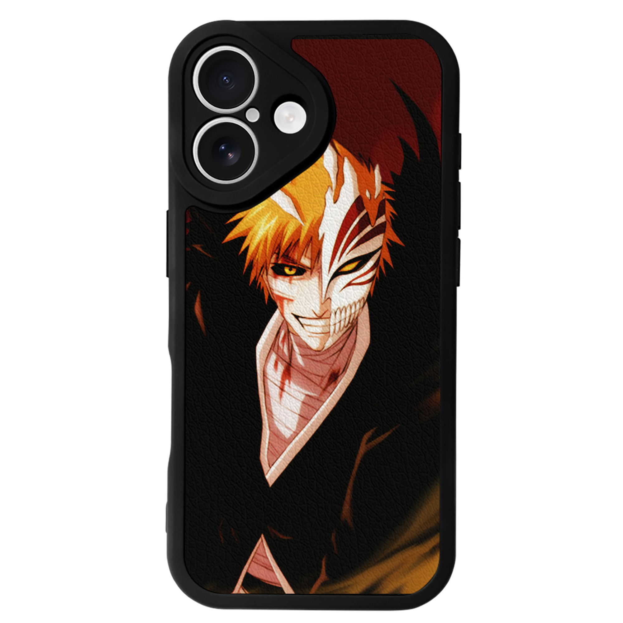（画像用） ブリーチ BLEACH 【iPhone 16シリーズ対応】シリコンスマホケース（レザー調） 材質：シリコン